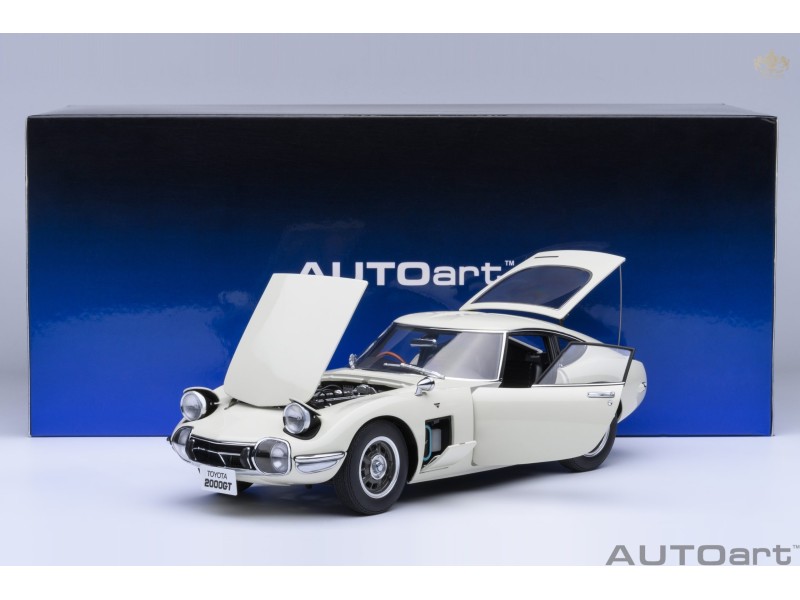 Toyota 2000GT 1967 1:18 (white) - AUTOart