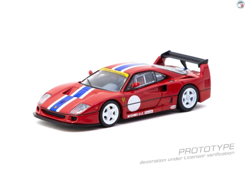 FERRARI F40 LM ROSSO CORSA 1994 - 1:64 - TARMAC works