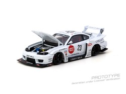 NISSAN SILVIA (S15) LB SUPE SILHOUETTE WHITE 2025 2025 - 1:43 - TARMAC works  - 1:64 - TARMAC works