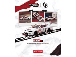 NISSAN SILVIA (S15) LB SUPE SILHOUETTE WHITE 2025 2025 - 1:43 - TARMAC works  - 1:64 - TARMAC works