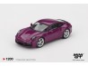 PORSCHE 911 (992) RUBYSTONE RED 4 CARS SET 2025 - 1:64 - Mini GT