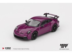 PORSCHE 911 (992) RUBYSTONE RED 4 CARS SET 2025 - 1:64 - Mini GT