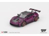 PORSCHE 911 (992) RUBYSTONE RED 4 CARS SET 2025 - 1:64 - Mini GT