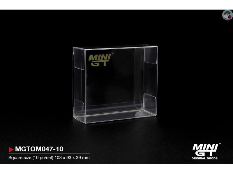 MINI GT Box Protector Type C: square size (10 pc/set)