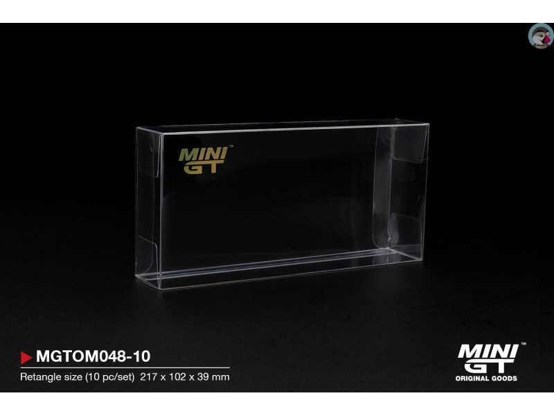 MINI GT Box Protector Type D: Retangle size (10 pc/set)