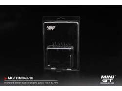MINI GT Blister Protector Type A: Standard Blister Size (15pc/set)