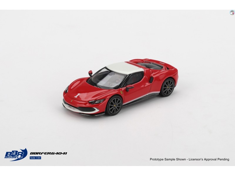 FERRARI 296 GTB ASSETO FIORANO F2004 TRIBUTE LIVERY 2024  -1:64 - BBR