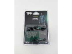 F1 ASTON MARTIN AMR24 n.18 BAHRAIN GP 2024 - 1:64 -Mini GT - blister