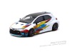 TOYOTA COROLLA GR WIDEBODY WHITE 2025 + trading cards  - 1:64 - TARMAC works