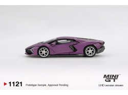 LAMBORGHINI REVUELTO VIOLA 30TH MATTE 2024 - 1:64 - Mini GT