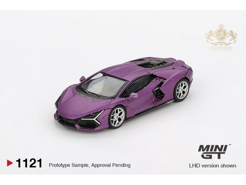 LAMBORGHINI REVUELTO VIOLA 30TH MATTE 2024 - 1:64 - Mini GT - blister