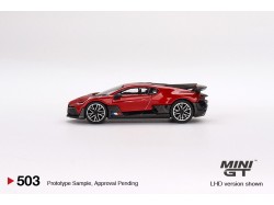 Bugatti DIVO - red met. - 1:64 - Mini GT - blister