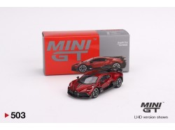 Bugatti DIVO - red met. - 1:64 - Mini GT - blistr
