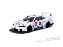 NISSAN SILVIA (S15) LB-SUPER SILHOUETTE WHITE 2025  - 1:64 - TARMAC works