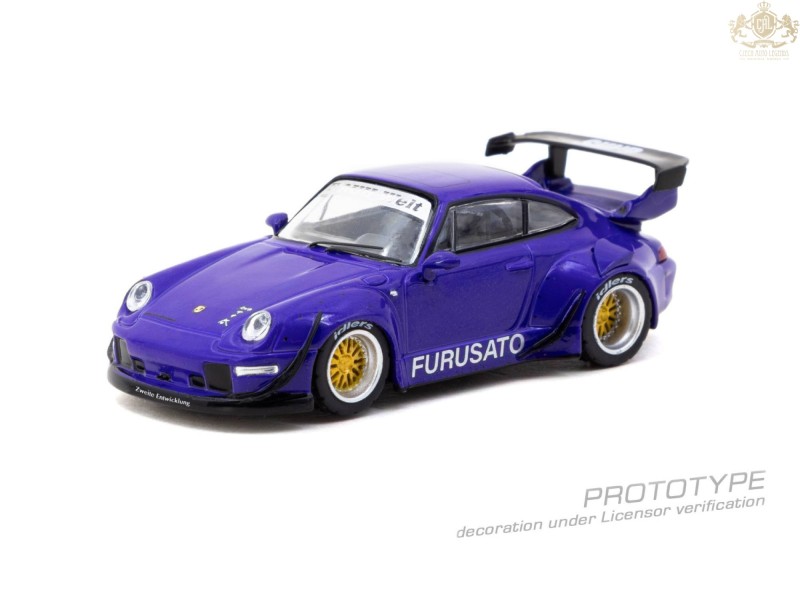 PORSCHE RWB 993 FURUSATO PURPLE 2024  - 1:64 - TARMAC works