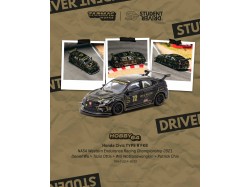 HONDA CIVIC TYPE R FK8 BLACK NASA WESTERN ENDURANCE RACING CHAMPIONSHIP 2021  - 1:64 - TARMAC works