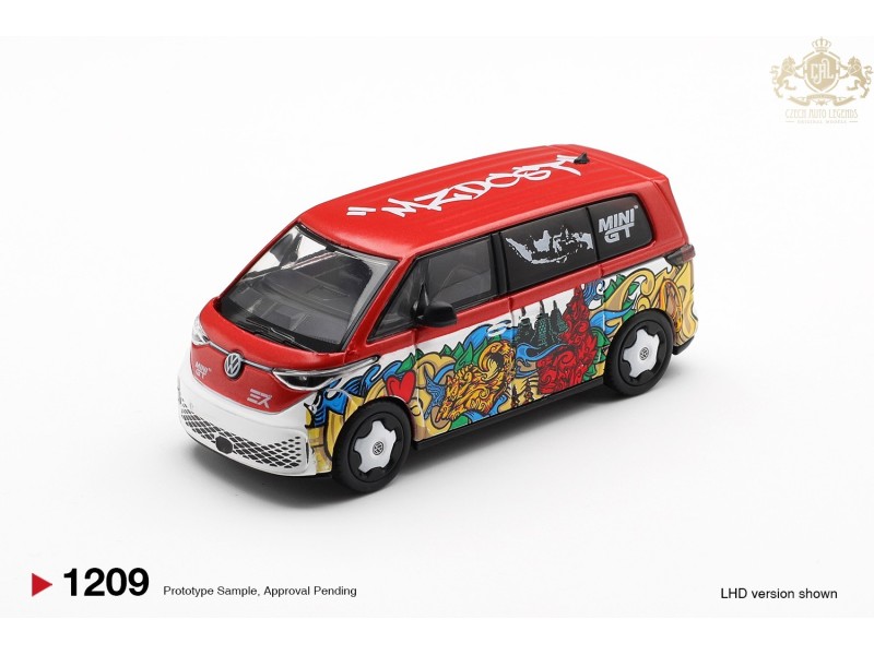 VOLKSWAGEN ID.BUZZ MIZU DESIGN 2025 - 1:64 - Mini GT - blister