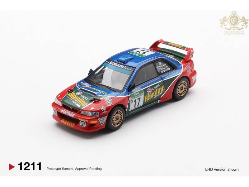 SUBARU IMPREZA WRC98 nr.17 RALLY NEW ZEALAND 2000 - 1:64 - Mini GT