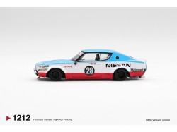 NISSAN GT-R (KPGC110) SKYLINE KENMERI LIBERTY WALK NISSAN RACING 75 CONCEPT 2024- 1:64 - Mini GT - blistr