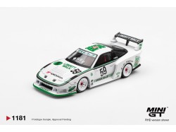 NISSAN 180SX LB-SUPER SILHOUETTE WHITE 2026 - 1:64 - Mini GT - blistr