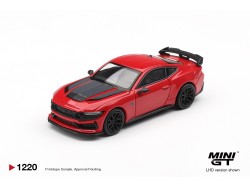 FORD MUSTANG DARK HORSE RACE RED 2025 - 1:64 - Mini GT - blister