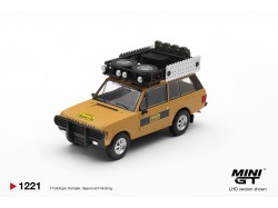 LAND ROVER RANGE ROVER CAMEL TROPHY K.STOPPA & A.VALLDORF SUMATRA 1981 - 1:64 - Mini GT - blister
