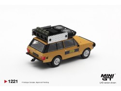 LAND ROVER RANGE ROVER CAMEL TROPHY K.STOPPA & A.VALLDORF SUMATRA 1981 - 1:64 - Mini GT