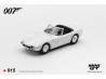 TOYOTA 2000GT YOU ONLY LIVE TWICE ENGLISH POSTER 1967 - 1:64 - Mini GT - blister