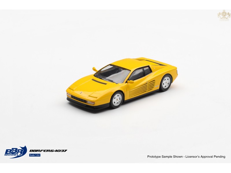 FERRARI TESTAROSSA Giallo MODENA  1989  -1:64 - BBR