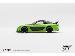 MAZDA RX-7 (FD) VEILSIDE FORTUNE 7 GREEN 2012 - 1:64 - Mini GT