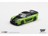 MAZDA RX-7 (FD) VEILSIDE FORTUNE 7 GREEN 2012 - 1:64 - Mini GT - blistr