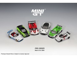 ASTON MARTIN BDS STRATUS WHITE 2024 - 1:64 - Mini GT - blister
