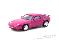 Porsche 928 GTS, rubystone red 1992 - 1:64 - TARMAC works - blistr