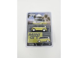 VOLKSWAGEN ID.BUZZ CANDY WHITE - POMELO YELLOW 2023 - 1:64 - Mini GT - blistr