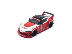 TOYOTA GR SUPRA LB-WORKS RED/WHITE 2025 - 1:64 - Mini GT
