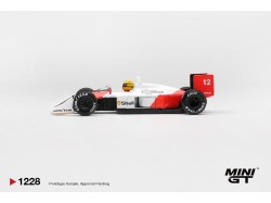 MCLAREN MP4/4 nr.12 AYRTON SENNA CANADIAN GRAND PRIX WINNER 1988  - 1:64 - Mini GT
