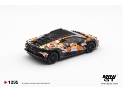 LAMBORGHINI HURACAN STERRATO ALL TERRARIN 4 CARS SET 2025 - 1:64 - Mini GT - blister
