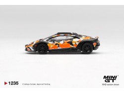 LAMBORGHINI HURACAN STERRATO ALL TERRARIN 4 CARS SET 2025 - 1:64 - Mini GT - blister