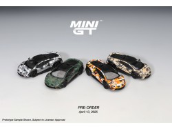 LAMBORGHINI HURACAN STERRATO ALL TERRARIN 4 CARS SET 2025 - 1:64 - Mini GT