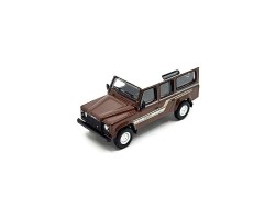 Land Rover Defender 110 1985 County Station Wagon 1985 - Brown - 1:64 - Mini GT
