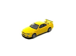 Nissan Skyline GT-R (R34) V-Spec Lightning Yellow - 1:64 - Mini GT