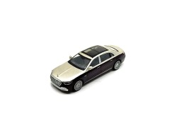 Mercedes-Maybach S 680 - zlatá/vínová -  1:64 - Mini GT