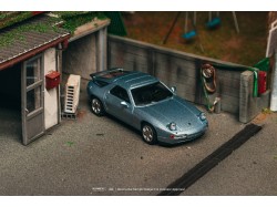 PORSCHE 928 GTS BLUE METALLIC 1992   - 1:64 - TARMAC works - blistr