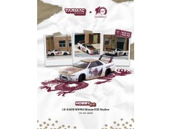 LB-KAIDO WORKS Nissan R32 Skyline GT-R Beijing Edition - 1:64 - TARMAC works - blister