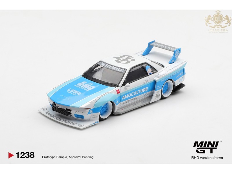 NISSAN SKYLINE GTR (R32) LBWK KAIDO WORKS AMOCULTURE 2026  - 1:64 - Mini GT - blister