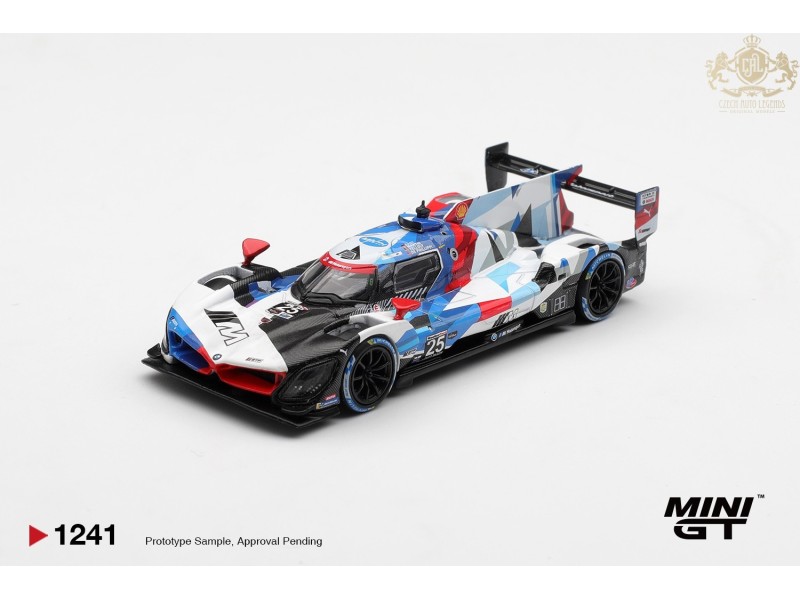 BMW M HYBRID V8 GTP BMW M HYBRID V8 GTP nr.25 BMW M TEAM RLL DAYTONA 24 HRS 2024 - 1:64 - Mini GT - blister
