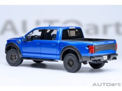 Ford F-150 Raptor Supercrew 2019 modrá - AUTOart