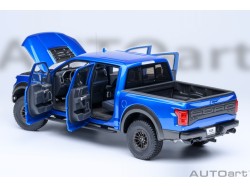 Ford F-150 Raptor Supercrew 2019 (Velocity Blue) - AUTOart