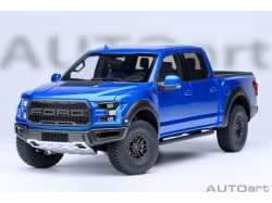 Ford F-150 Raptor Supercrew 2019 modrá - AUTOart