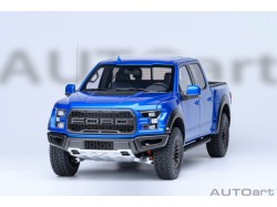 Ford F-150 Raptor Supercrew 2019 modrá - AUTOart